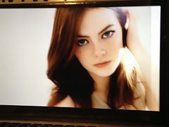 Emma Stone Cum Tribute