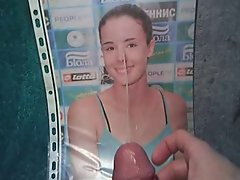 French celeb cum tribute (alize cornet)