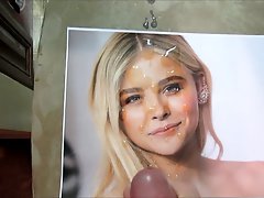 Chloe Moretz Cum Tribute 26