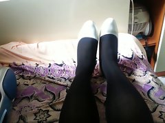 Pantyhose Masturbation 4