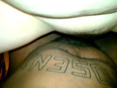 smoking fuck partner likes to suck and ride a ebony penis