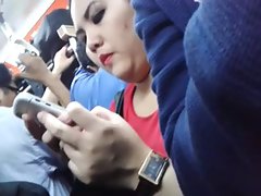 encoxada indonesia chuby lass in train she like my phallus