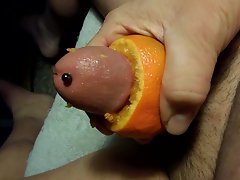 JOI ,Jacking off with an Orange