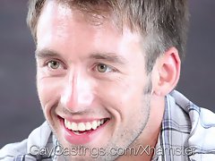 HD GayCastings - Stunning and shy American lad is screwed