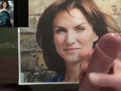 Cum tribute to Fiona Bruce...with pervy chat