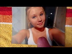 Stunning Cutie Cum Tribute #15