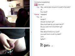 CBT and Ballbusting on Omegle