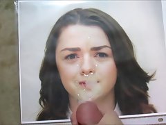 Maisie Williams Cum Tribute 2