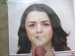 Maisie Williams Cum Tribute 2