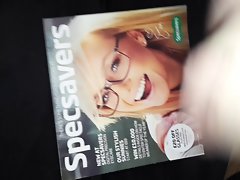 cum on specsavers lady