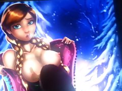 Cum Tribute Anna (Frozen)