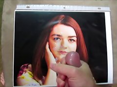 Maisie Williams Cum Tribute 5