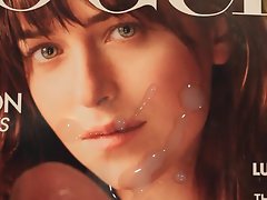 Dakota Johnson tribute vogue