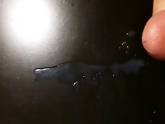 Cumshot on my desk