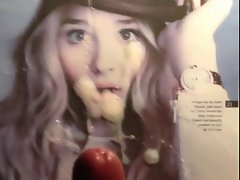 Cum tribute to Chloe Moretz!