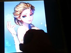 Cum Tribute Elsa (Frozen)