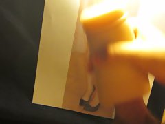Cumtribute to cute-angel (mit toy) 5.0