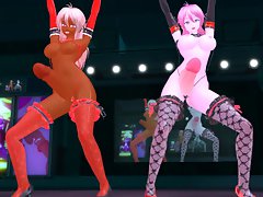 3D MMD Futa Dance