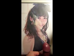 Cumtribute for Sensual japanese idol Mayu Watanabe