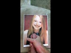 Dakota Fanning Cum Tribute 35