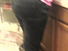 spying on my not slutty mom in laws big sappy naughty bum pt. 1