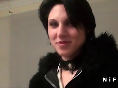 Amateur french dark haired brutal screwed doggystyle in Point of view