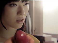 Cumtribute for Sensual japanese actress Chiaki Kuriyama 02