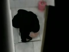 Arabian iranian candid cam in WC