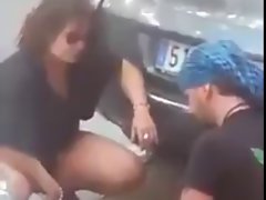 pillados teniendo sexo en la calle