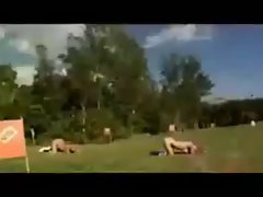 Funny Prick Javelin Throw