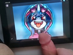 Cum Tribute to Vinyl Scratch