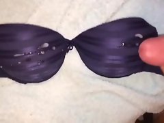 Cum on petite sizzling teen purple stolen bra