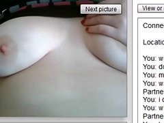 Chatroulette 06 - Extremely large tits