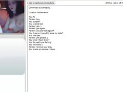 Chatroulette 09 - Couple Dick sucking