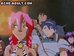 Anime Sassy teen Quim Destroyed