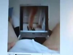 Lateshay making him jack off to my 36 G natural tit vid