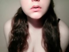 Chubby Teen With Beautiful Titts Drinking ASMR