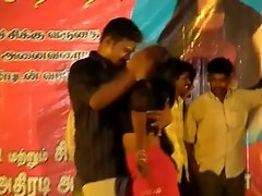 TAMILNADU GIRLS SEXY DANCE INDIAN 19 YEARS OLD NIGHT SONGS'WITH BOY DANCE F