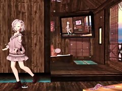 3D MMD Beach House Dance and Fuck - Suki Yuki Maji Magic