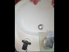 Instructions how to wash your penis properly then I jerk off