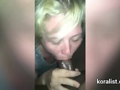 Blonde Mom From Craigslist Sucks Black Cock