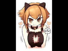 Neko Keyhole Bra Girls (Hentai JOI #2)