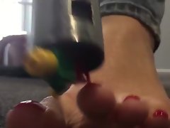 Vacuuming Lego people