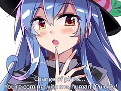 Tenshi Hinanawi Femdom JOI - Touhou Project