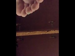 Candid POV Blonde Toes Under Desk (Just a taste)