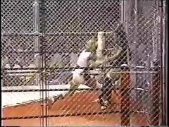 BULL NAKANO OVERHEAD LIFTS HER OPPONENT