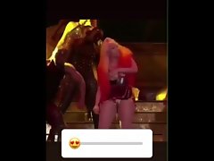 NICKI MINAJ NIPPLE SLIP LIVE VERY HOT!!