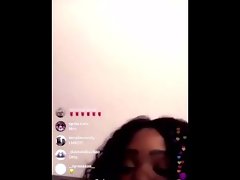 BBW gets a surprise on instagram live