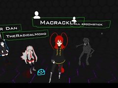 Qwonk (Famous VRChat player) has Macrackle endore him for president 2020