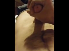 Rubbing my dick until I cum a load